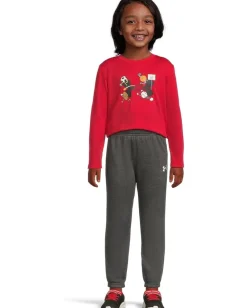 Under Armour Kids Multi Sport Logo LS Set (Little Kid/Big Kid) Red Discount