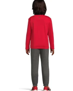 Under Armour Kids Multi Sport Logo LS Set (Little Kid/Big Kid) Red Discount