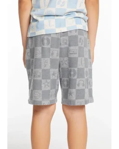 Chaser Kids Clothing<Music Icons Shorts (Big Kids) Heather Grey