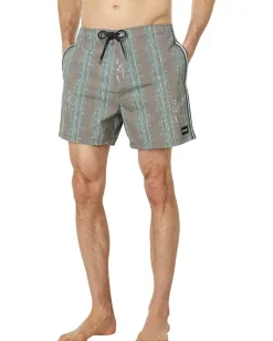 Hurley Naturals Sessions 16" Boardshorts Black Multi Clearance