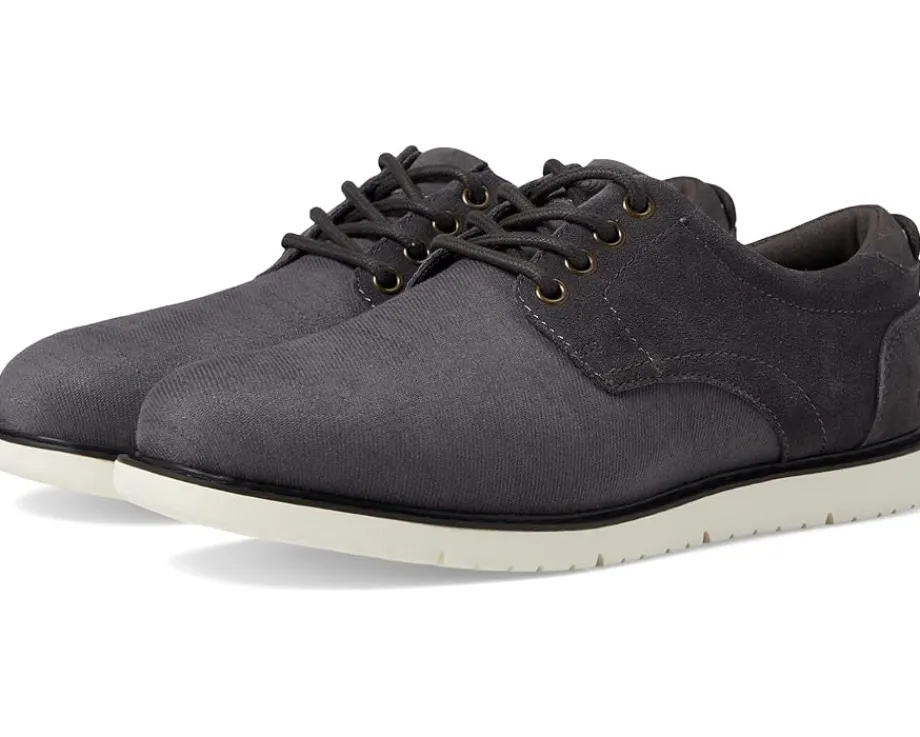 TOMS Navi Oxford Dress Casual Pavement Grey Heavy Twill/Suede Hot