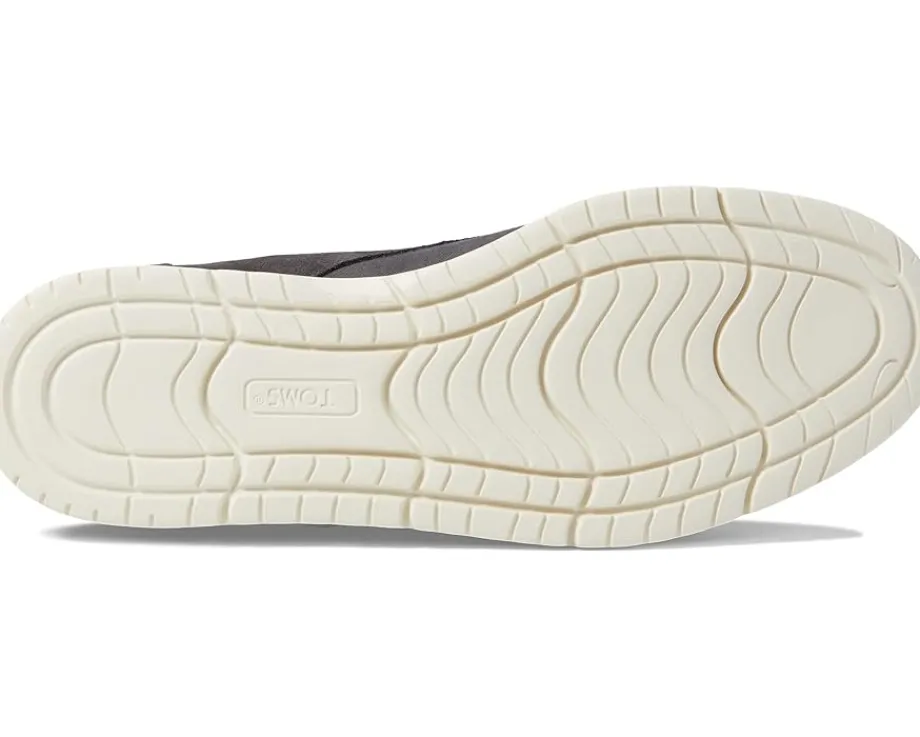 TOMS Navi Oxford Dress Casual Pavement Grey Heavy Twill/Suede Hot