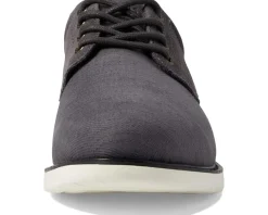 TOMS Navi Oxford Dress Casual Pavement Grey Heavy Twill/Suede Hot
