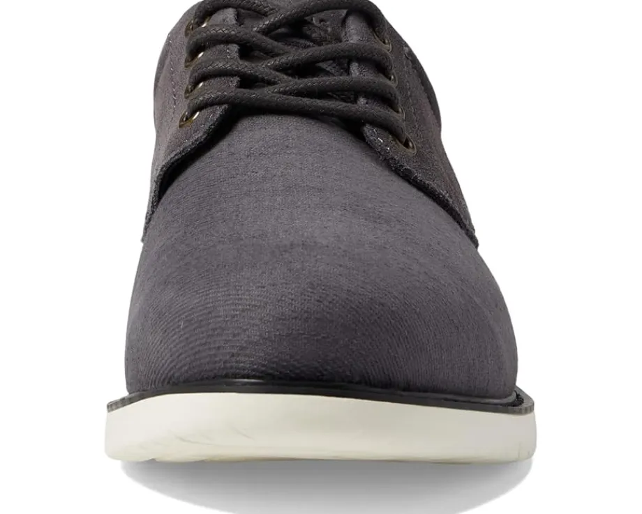 TOMS Navi Oxford Dress Casual Pavement Grey Heavy Twill/Suede Hot