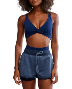 Activewear|FP Movement Never Better Twist Crop Midnight Navy