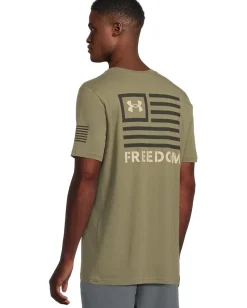 Under Armour New Freedom Banner T-Shirt Marine OD Green/Black Discount