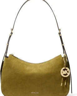Handbags|Shoulder Bags|MICHAEL Michael Kors Nolita Medium Top Zip Convertible Shoulder Pistachio