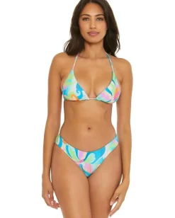 BECCA Nostalgic Cheryl Reversible Triangle Top Multi Hot