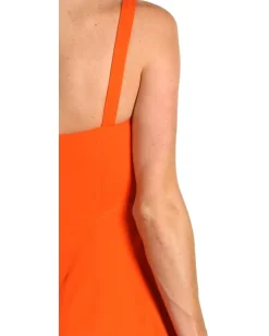 Z Spoke ZAC POSEN Dresses|Dresses<Nylon Bustier Dress Red