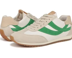 Vince Sneakers|Sneakers<Oasis Runner Lace-Up Sneakers Milk/Emerald Green