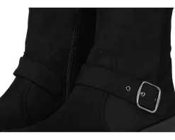 Bzees Boots|Boots<Olympia Black Stretch Fabric