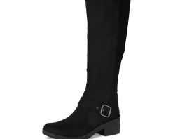 Bzees Boots|Boots<Olympia Black Stretch Fabric