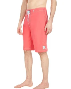 Hurley Activewear|Board Shorts<One & Only Boardshort 22" Light Fusion Red/Tropical Twist