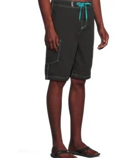 Activewear|Board Shorts|Hurley One & Only Boardshort 22" Black Cyan