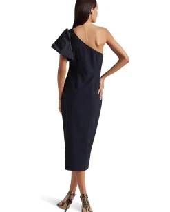 Dresses|Dresses|Lauren Ralph Lauren One-Shoulder Crepe Cocktail Dress Lauren Navy