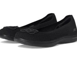 SKECHERS Flats<On-the-go Flex Radiant - Flora Black/Black