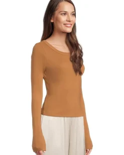 Shirts & Tops|Shirts & Tops|Michael Stars Orion Crop Tee Cumin