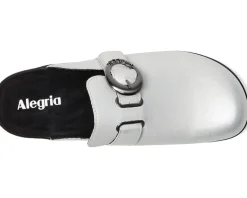 Alegria Clogs & Mules<Osmosis Silver White