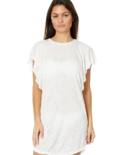 Billabong Swimwear|Swimsuits & Cover-Ups<Out For Waves Dress Cover-Up Salt Crystal 2