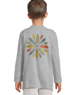 Under Armour Kids Outdoor Ocean Tee (Big Kid) Mod Gray Best