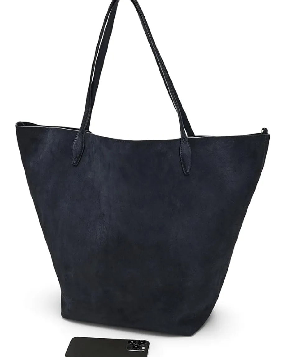 Women Madewell Oversized Soft Grain Shopper - Suede