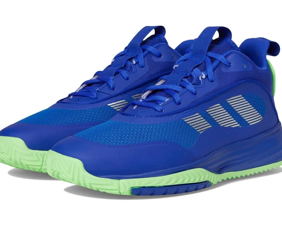 adidas Sneakers|Sneakers<Own The Game 3.0 Basketball Shoes Lucid Blue/Silver Metallic/Lime Burst