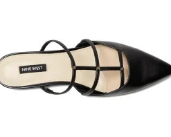 Nine West Flats<Paoly Black