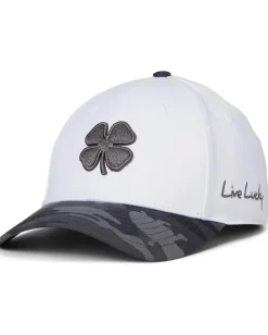 Black Clover Accessories|Accessories<Patriot 5 Hat White Hat/3d Charcoal Clover