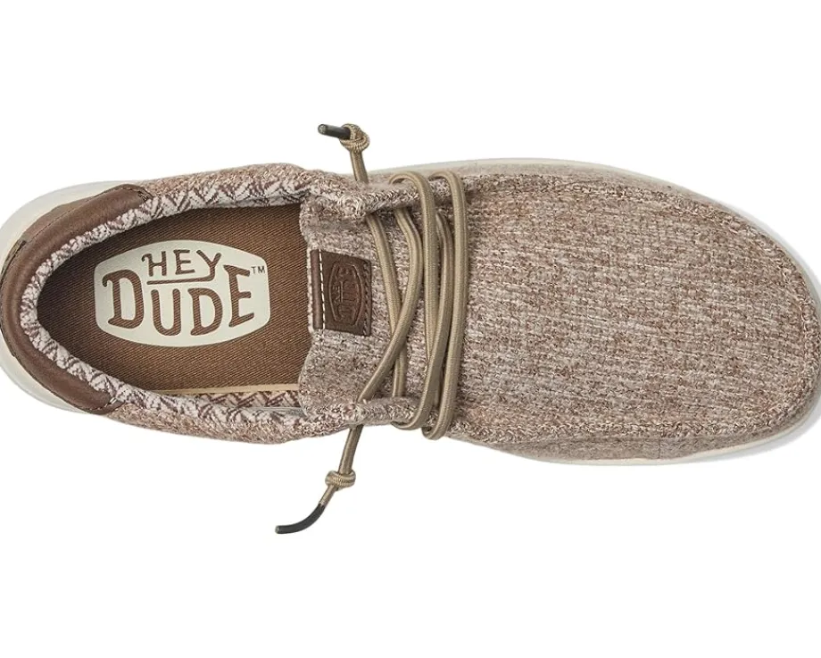 Loafers|Loafers|Hey Dude Paul Knit Warm Brown