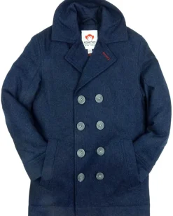 Appaman Kids Pelham Peacoat (Big Kids) Midnight Navy Online