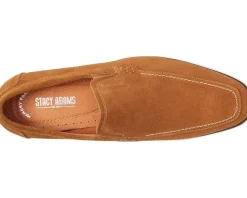 Stacy Adams Pelton Moc Toe Slip-On Tan New
