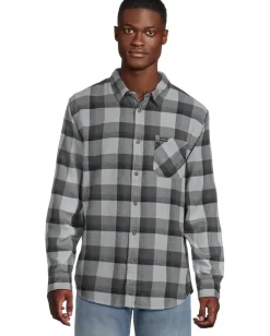 Quiksilver Activewear<Penmar Check Flannel Shirt Quarry