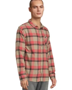 Quiksilver Activewear<Penmar Check Flannel Shirt Seneca Rock