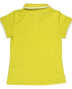 adidas Golf Kids Clothing<Performance Solid Polo (Big Kids) Sunburst