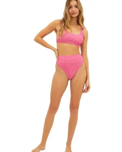 Beach Riot Activewear|Swimwear<Peyton Top Fandango Pink