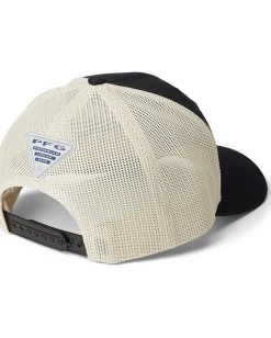Columbia PFG Fish Flag Mesh Snap Back Black/Dark Stone Discount