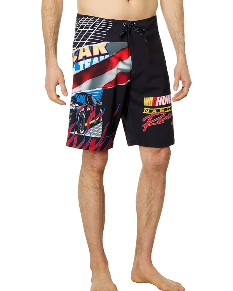 Hurley Activewear|Board Shorts<Phantom-Eco Nascar Racing 20" Boardshorts Black