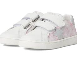Naturino Shoes<Pinn VL (Toddler/Little Kid) White/Pink/Silver
