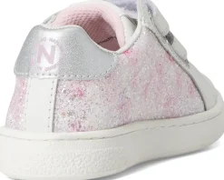 Naturino Shoes<Pinn VL (Toddler/Little Kid) White/Pink/Silver