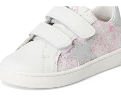 Naturino Shoes<Pinn VL (Toddler/Little Kid) White/Pink/Silver