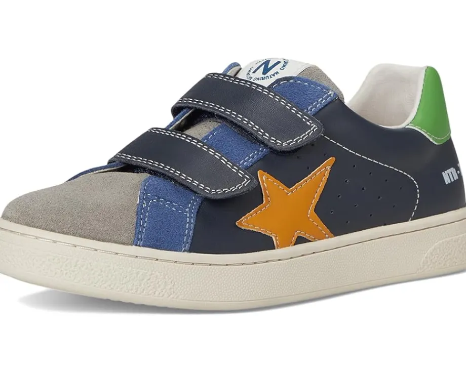 Naturino Shoes<Pinn VL (Toddler/Little Kid) Grey/Navy/Azure