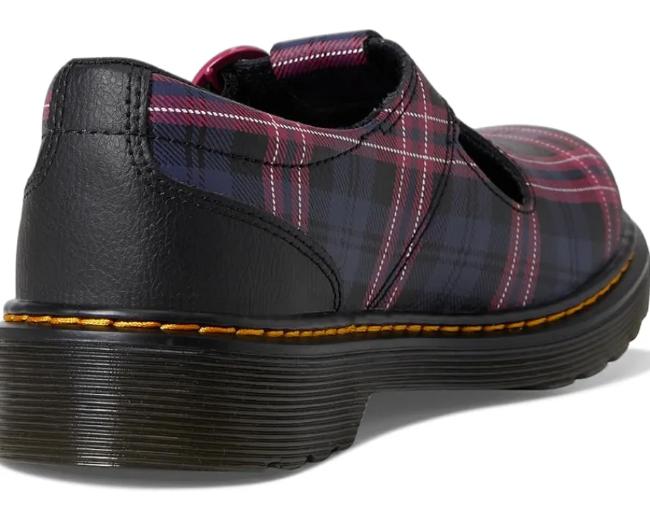 Dr. Martens Kid's Collection Polley II (Big Kid) Black/Multi