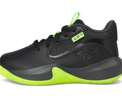 Under Armour Kids Shoes|Shoes<Pre School Lockdown 7 (Little Kid) Black/Anthracite/Metallic Black
