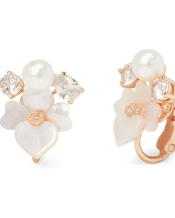 Women Kate Spade New York Precious Pansy Cluster Studs - Clips