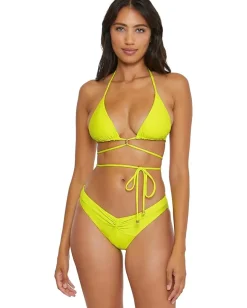 BECCA Swimwear|Swimsuits & Cover-Ups<Prima Altana Wrap Triangle Top Zesty