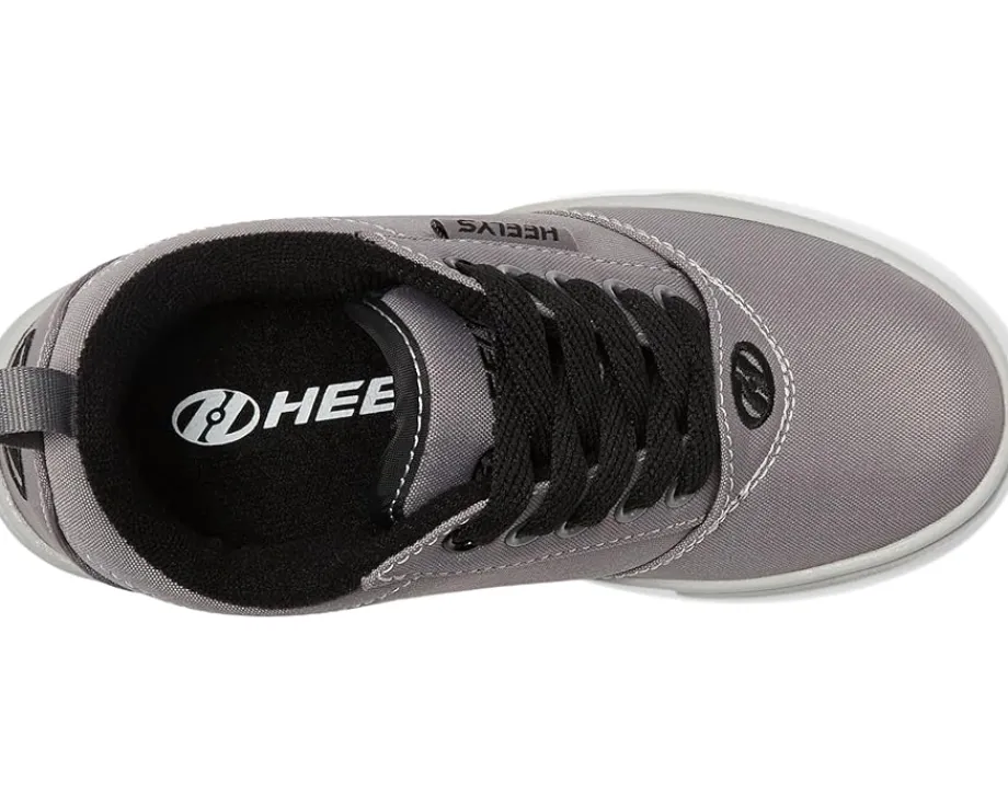 Heelys Pro 20 (Little Kid/Big Kid/Adult) Gray/Black Hot