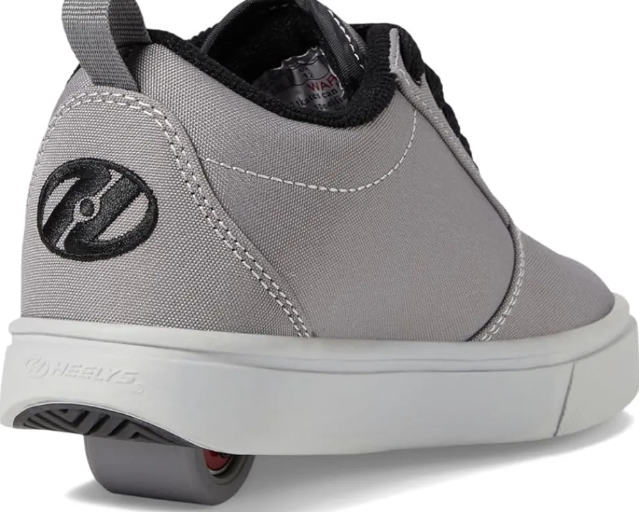Heelys Pro 20 (Little Kid/Big Kid/Adult) Gray/Black Hot