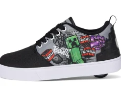 Heelys Shoes|Shoes<Pro 20 Minecraft (Little Kid/Big Kid/Adult) Black/Grey