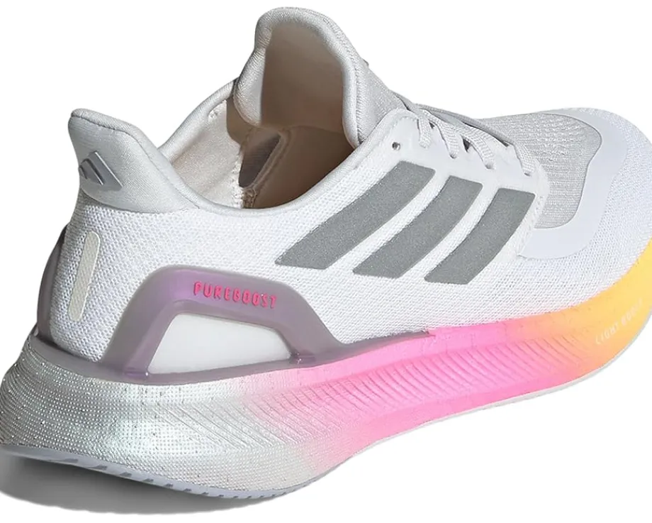 adidas Sneakers|Sneakers<Pureboost 5 Running Shoes White/Silver Metallic/Spark