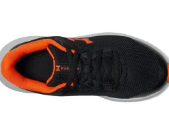 Under Armour Kids Shoes<Pursuit 4 (Big Kid) Black/Anthracite/Ares Red